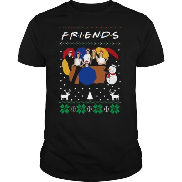 Friends ugly Christmas shirt