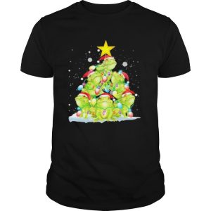 Frog Christmas Pine Tree shirt