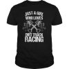Funny Dirt Track Racing Gift For Women Kids Girls Motorsport T Shirt
