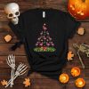Funny Flamingo Bird Lover Santa Flamingo Christmas Tree T Shirt