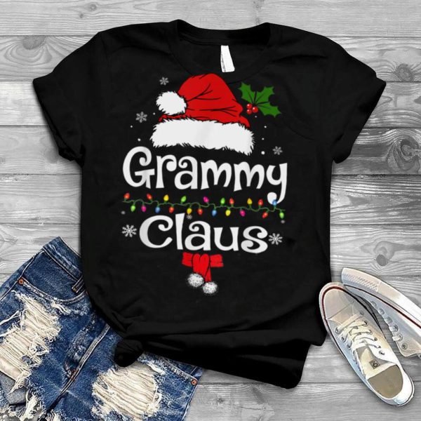 Funny Grammy Claus Christmas T Shirt Pajamas Santa Gift T Shirt