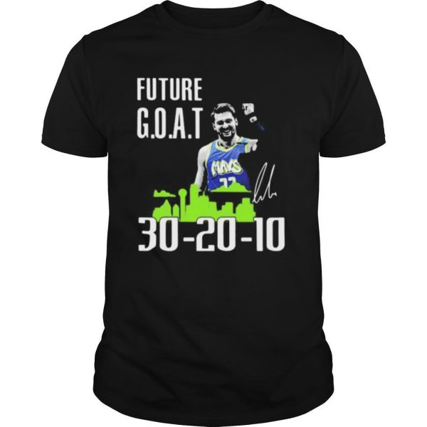 Future goat dallas mavericks basketball signature shirt