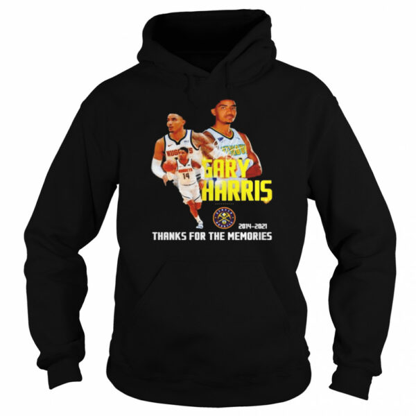 Gary Harris 2014 2021 thanks for the memories signature shirt