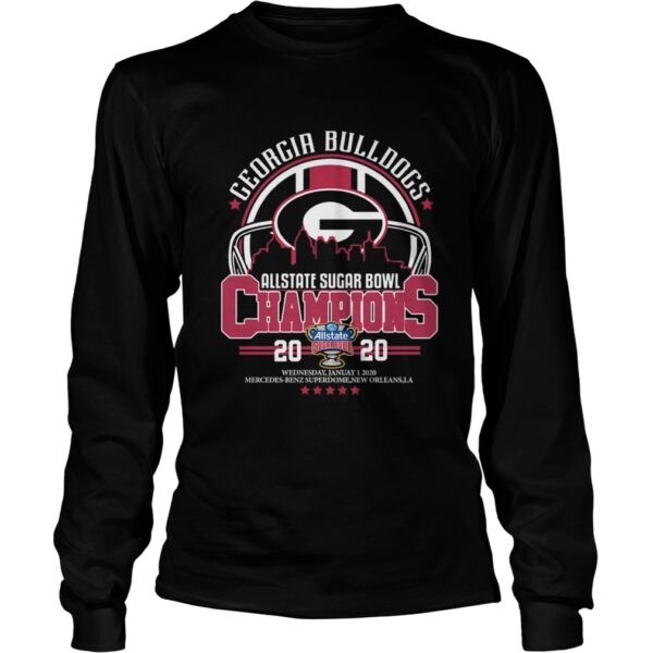 Georgia Bulldogs Allstate Sugar Bowl Champions 2020 shirt