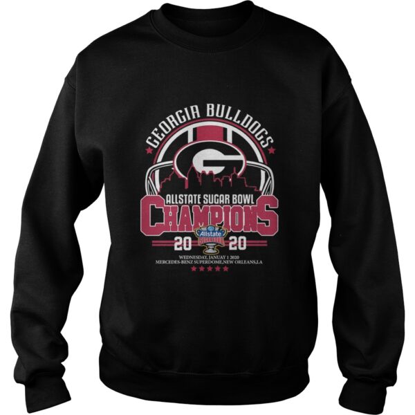 Georgia Bulldogs Allstate Sugar Bowl Champions 2020 shirt