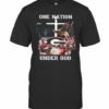 Georgia Bulldogs One Nation Under God T-Shirt