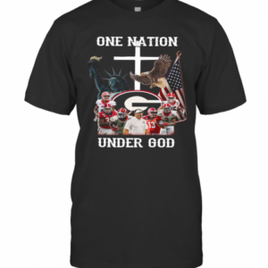 Georgia Bulldogs One Nation Under God T-Shirt