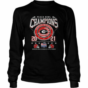 Georgia Bulldogs peach bowl champions 2021 shirt Georgia Bulldogs peach bowl champions 2021 shirt
