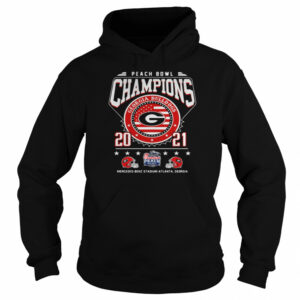 Georgia Bulldogs peach bowl champions 2021 shirt 3
