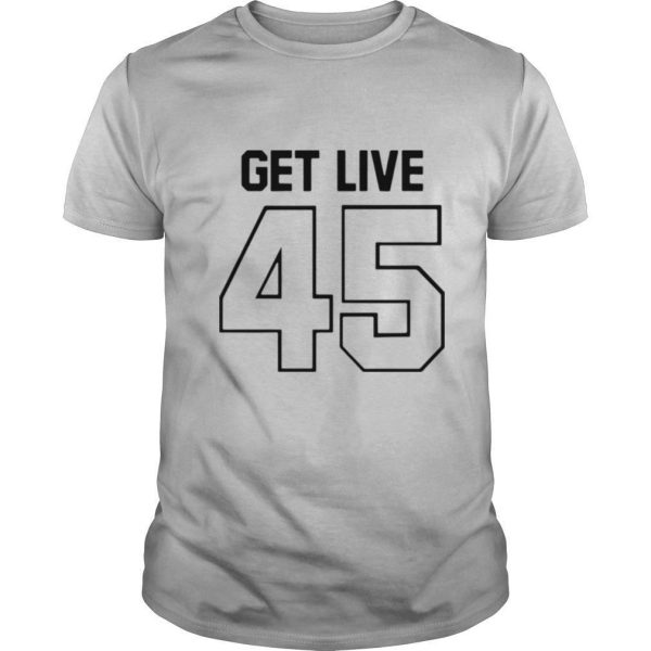 Get Live 45 Football TB shirt