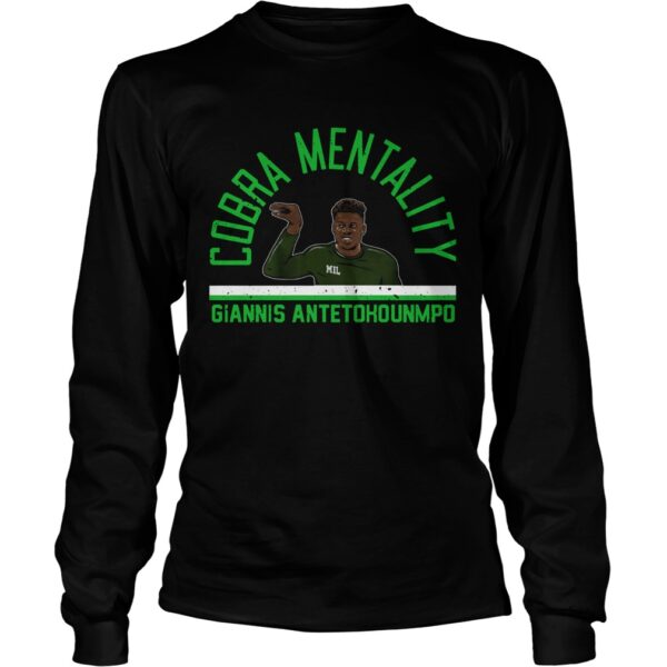 Giannis Antetokounmpo Cobra Mentality shirt