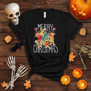 Gingerbread Cookies Friends Christmas Tree Kid Boys Men Xmas T Shirt