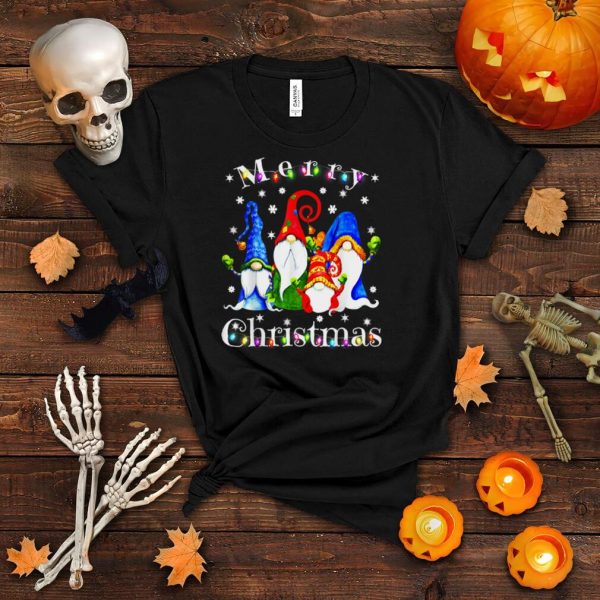 Gnome Christmas Pajamas Garden Gnome Merry Christmas T Shirt