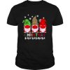 Gnomes Face Mask Ugly Christmas shirt