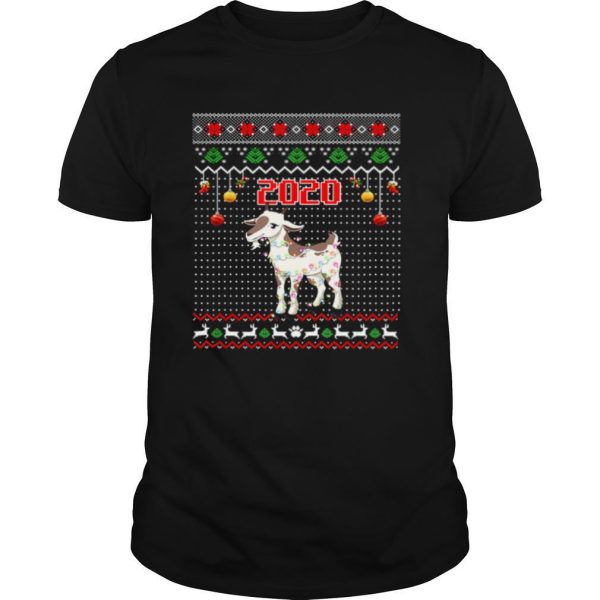 Goat Christmas Lights Lover shirt