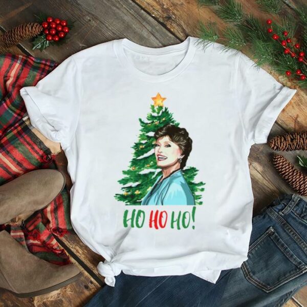 Golden Girl Blanche Ho Ho Ho Christmas Tree shirt