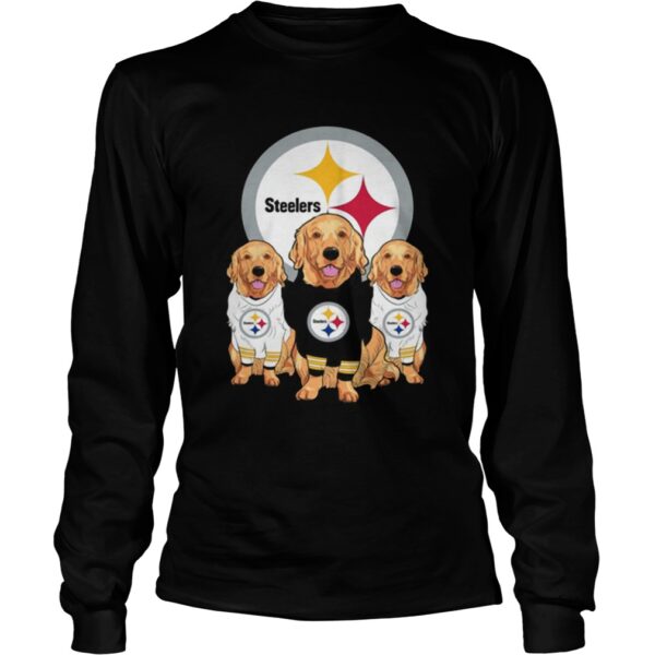 Golden Retriever Pittsburgh Steelers Shirt