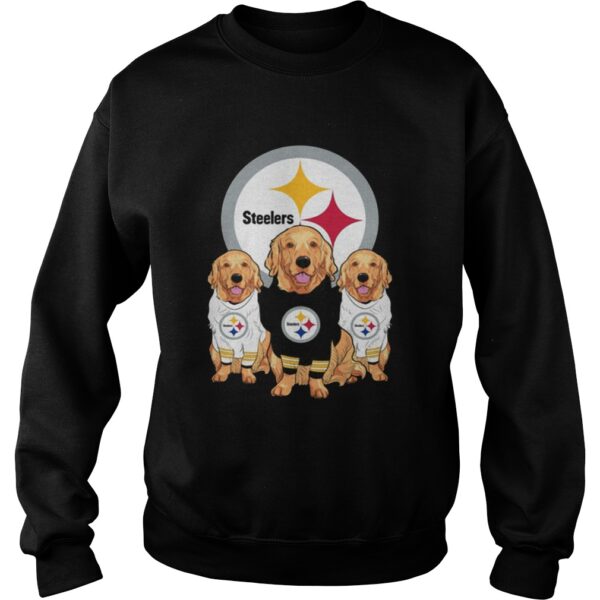 Golden Retriever Pittsburgh Steelers Shirt