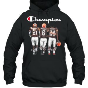 Good Cleveland Browns Ward Mayfield And Chubb Champion shirt