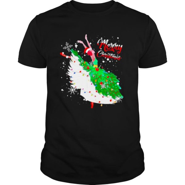 Good ballet merry christmas shirt