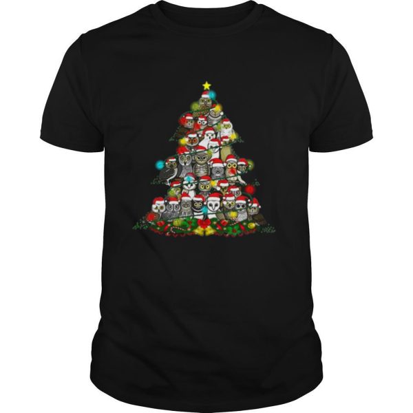 Grateful Owl Quaran Tree Christmas shirt