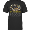 Green Bay Packer 101St Anniversary 1919 2020 Thank You For The Memories Signatures T-Shirt