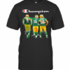 Green Bay Packers Favre Starr Rodgers Champions Signatures T-Shirt