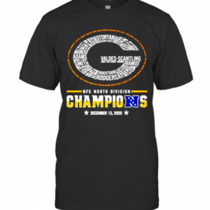 Green Bay Packers NFC North Division Champions T-Shirt