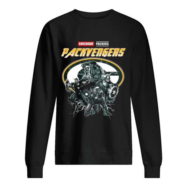 Greenbay Packers Packvengers Avengers Marvel shirt