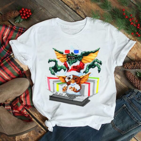 Gremlins Christmas Design 2022 Santa Hat shirt