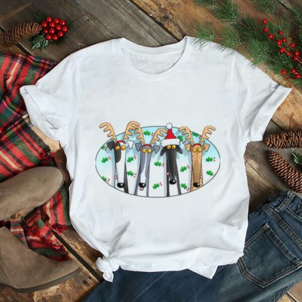 Greyhound Antlers Assorted Christmas shirt