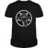 Grimytee Hail Catan Cat Satan Devil Sign by Finja shirt