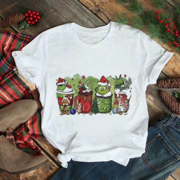 Grinch Coffee Merry Latte Ugly Christmas Shirt