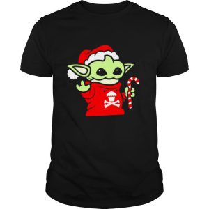Grogu the Force santa claus Christmas shirt