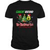 Guacin around the Christmas tree with 2KK shirt