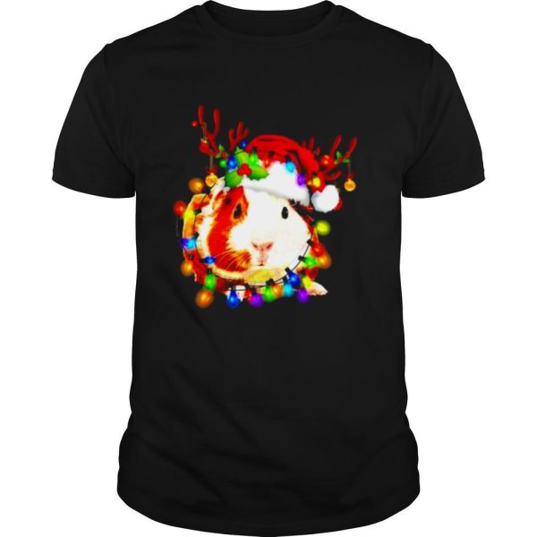 Guinea Pig reindeer Christmas shirt