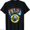 Guns And Roses T-shirt Animation Skull