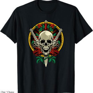 Guns And Roses T-shirt Big Guns Cross