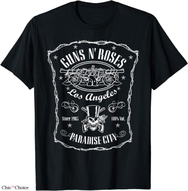 Guns And Roses T-shirt Paradise City