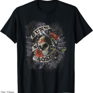 Guns And Roses T-shirt Retro Style