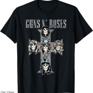 Guns And Roses T-shirt Vintage Style