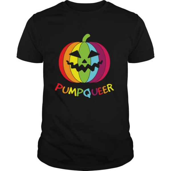 Halloween LGBT Rainbow Pumpkin Apparel shirt