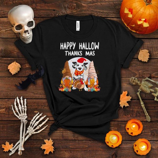 Halloween Merry Christmas Happy Hallothanksmas, Gnomes Lover T Shirt