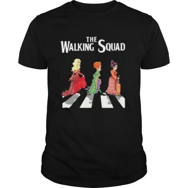 Halloween the walking squad hocus pocus crossing the line shirt