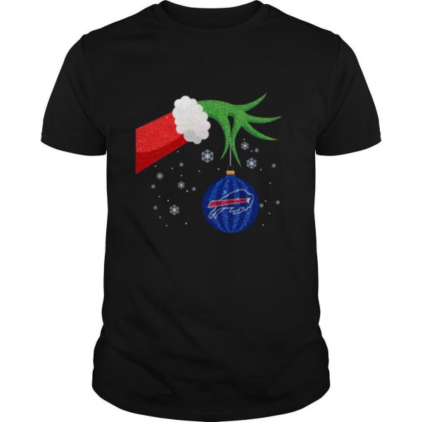 Hand The Grinch Holding Christmas 2020 Ornament Buffalo Bills shirt