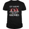 Hanging With My Gnomies Christmas Santa Gnome shirt