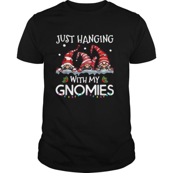 Hanging With My Gnomies Christmas Santa Gnome shirt