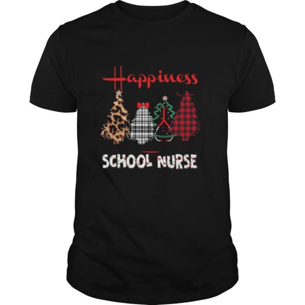 Happiness Is Being A School Nurse Christmas shirt