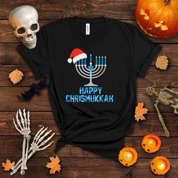 Happy Chrismukkah Jewish Christmas Stan Hat Hanukkah Shirt