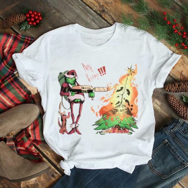 Happy Holidays Christmas Grinch shirt